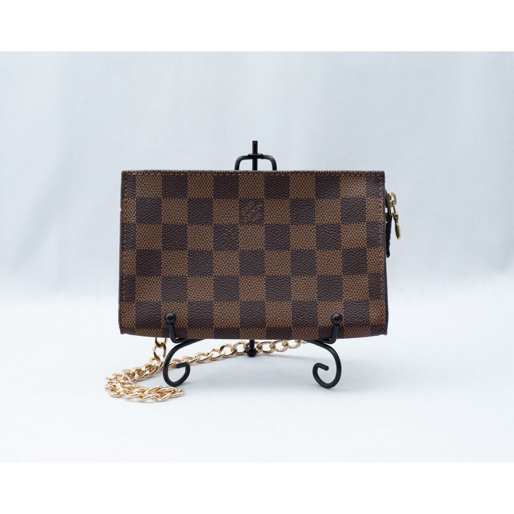 Louis Vuitton Marais Bucket Zip Pouch Damier Ebene AR0978